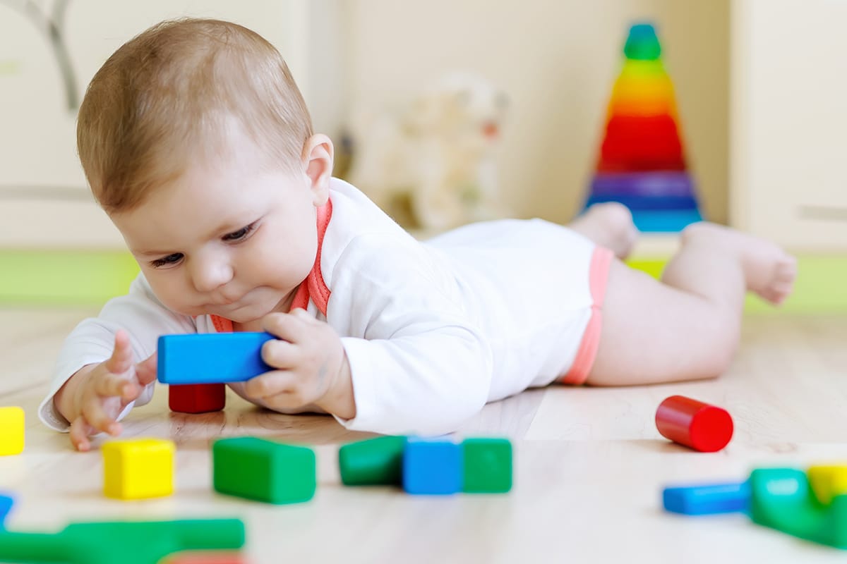 Crawling, Walking, & Exploring With Daily Tummy Time & Play